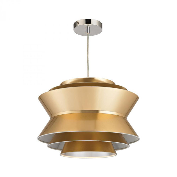 Sterling D2970 Godnik 1 Light Pendant In Gold