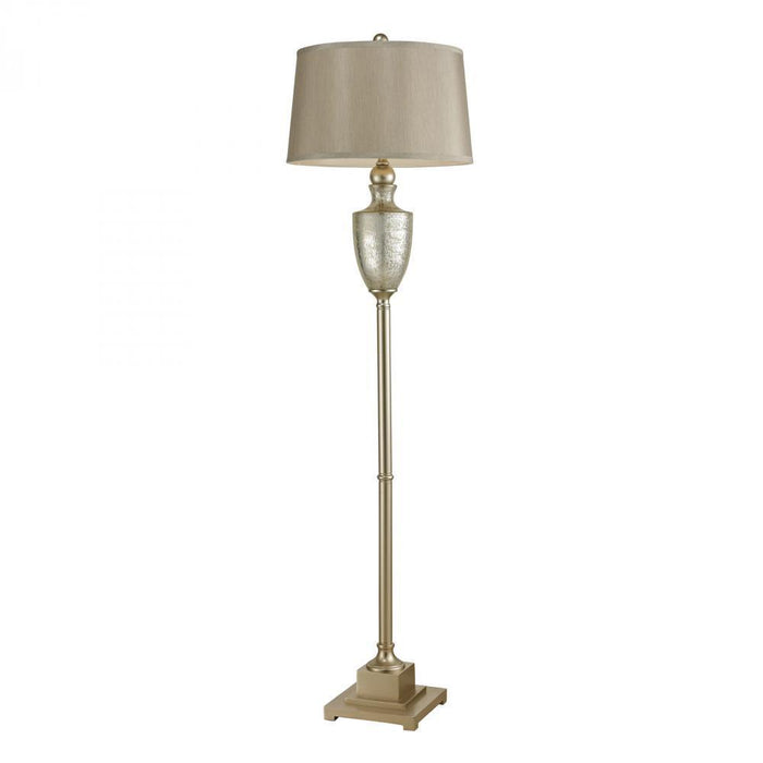 Sterling Elmira Antique Mercury Glass Floor Lamp By Model: 113-1139