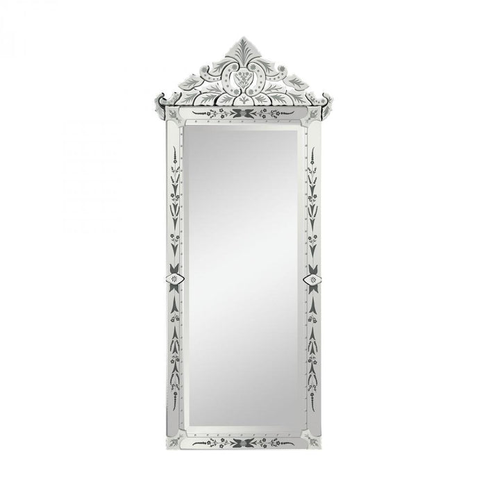 Sterling Isola Di Vetro Manor House Venetian Mirror Model: 1114-156