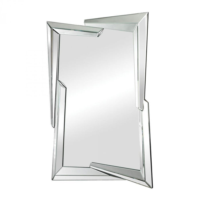 Sterling Juxtaposed Angles Clear Beveled Edge Glass Model: 114-65