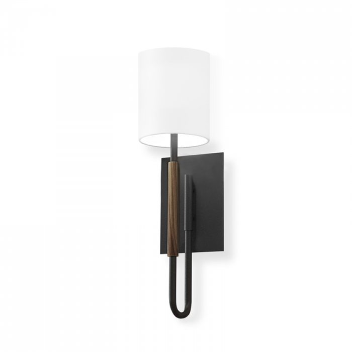 Troy 1 Light Wall Sconce Model: B1061-SBK