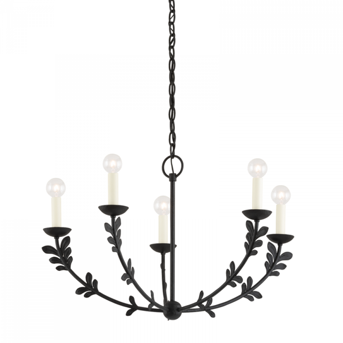 Troy 5 Light Small Chandelier Model: F4428-BI