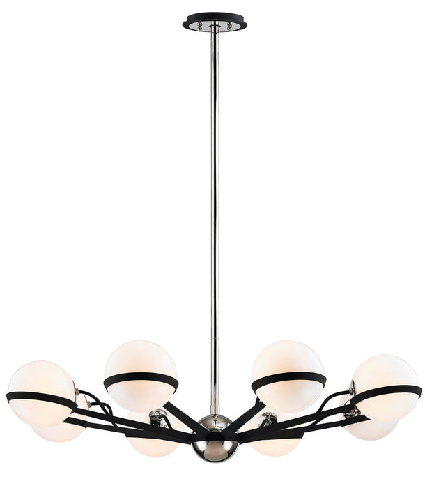 Troy Ace 8 Light Chandelier Medium Model: F7164