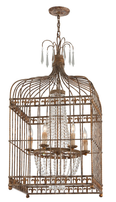 Troy Amelie 6 Light Pendant Large Model: F4546