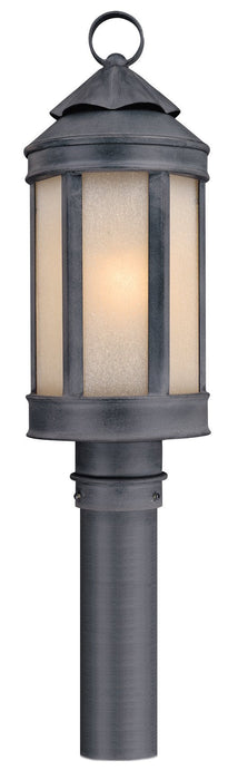 Troy Andersons Forge 1 Light Post Lantern Medium Model: P1464AI