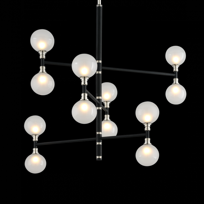 Troy Andromeda 12 Light Chandelier 3 Tier Medium Model: F4826