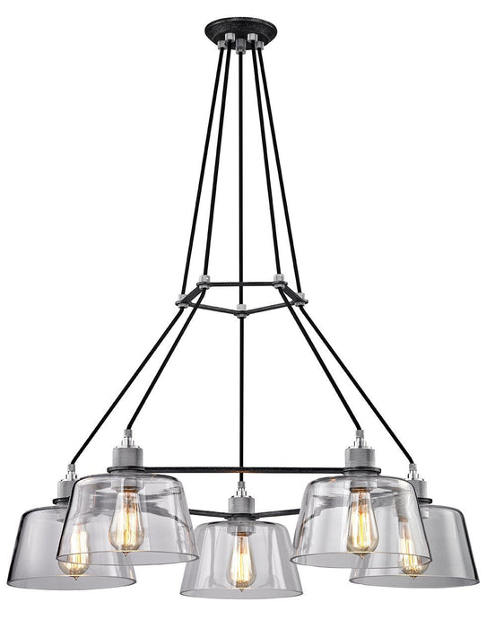 Troy Audiophile 5 Light Chandelier Model: F6155