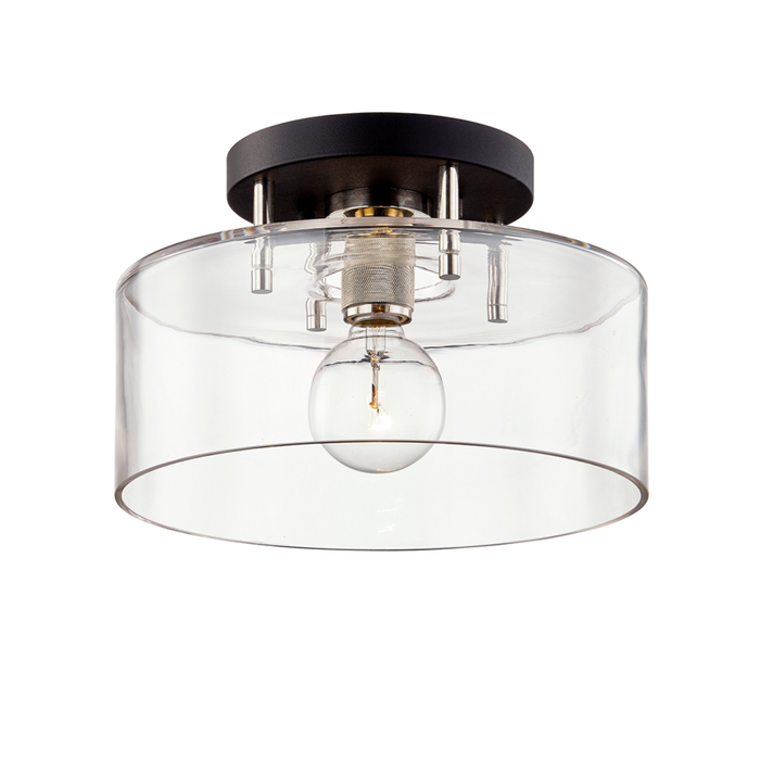 Troy Bergamot Station 1 Light Semi Flush Model: C7551