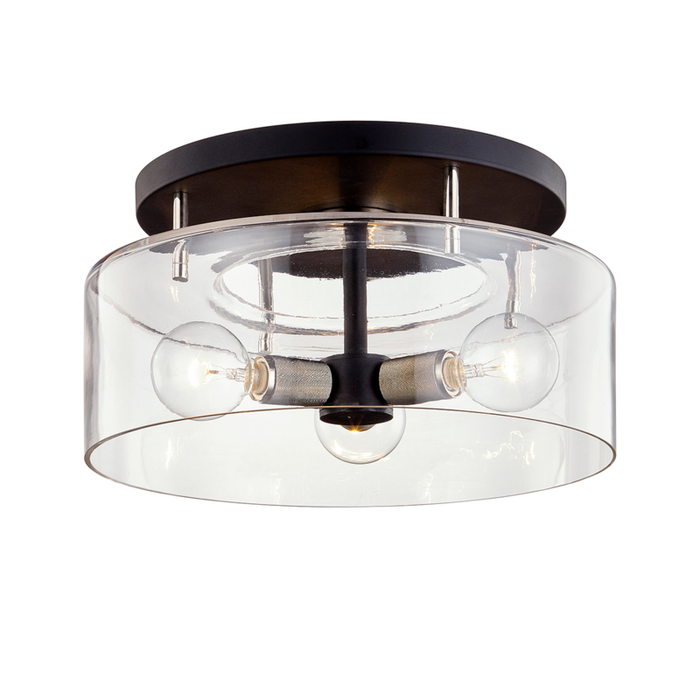 Troy Bergamot Station 3 Light Semi Flush Model: C7552