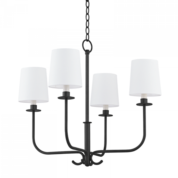 Troy Bodhi 4 Light Chandelier Model: F7726-FOR