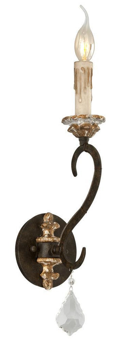 Troy Bordeaux 1 Light Wall Sconce Model: B3511