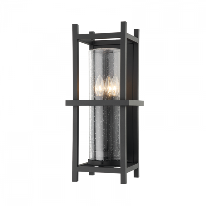 Troy Carlo 3 Light Medium Exterior Wall Sconce Model: B7503-TBK