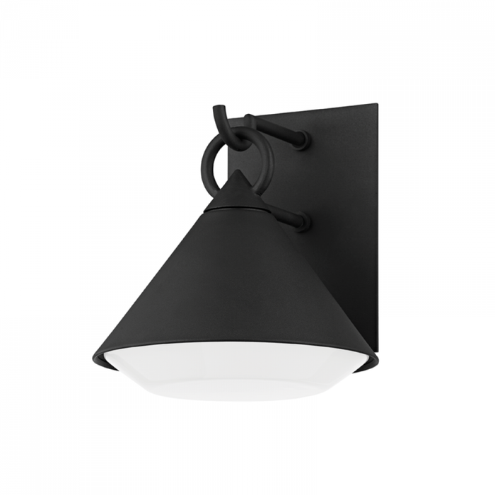 Troy Catalina 1 Light Small Exterior Wall Sconce Model: B9209-TBK