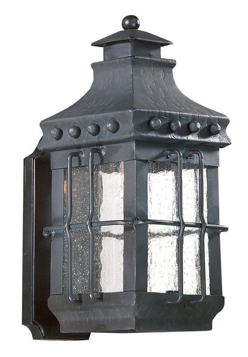 Troy Dover 1 Light Wall Lantern Small Model: BCD8970NB