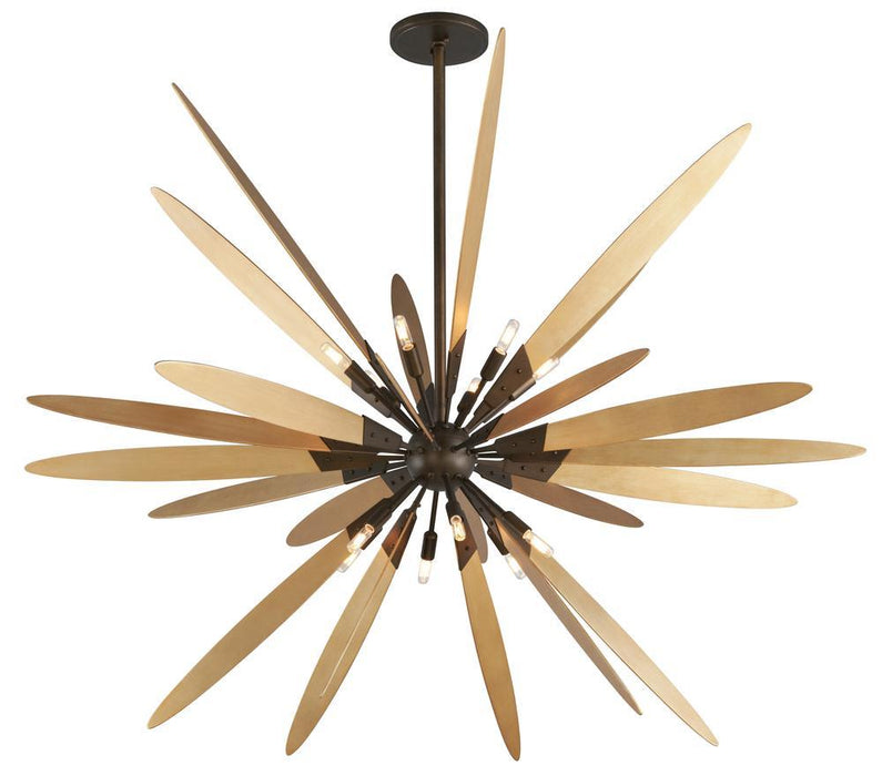 Troy Dragonfly 12 Light Pendant Large Model: F5278