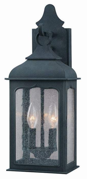 Troy Henry Street 2 Light Wall Lantern Small Model: B2011CI