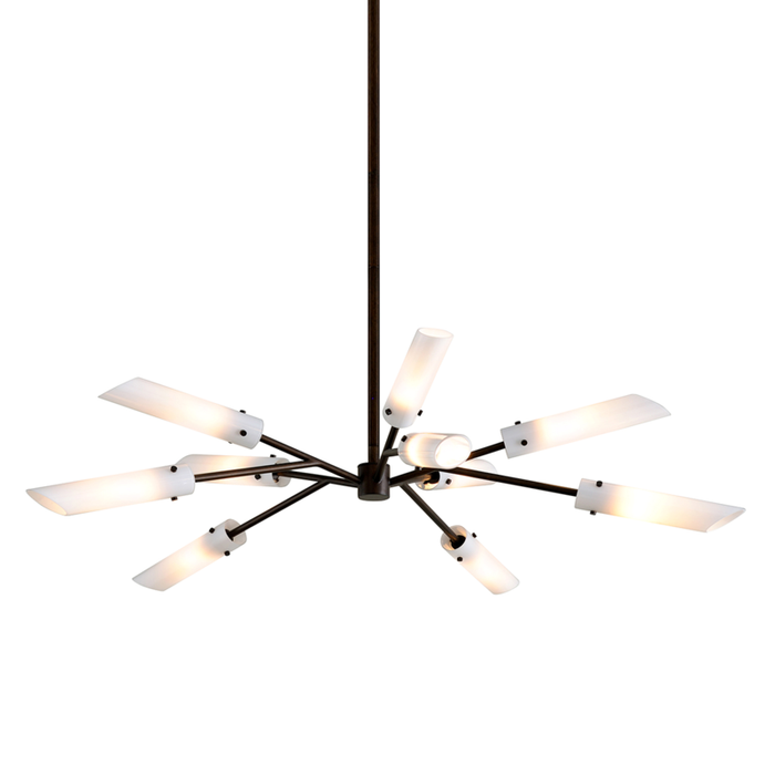 Troy High Line 10 Light Chandelier Model: F7227