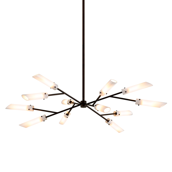 Troy High Line 12 Light Chandelier Model: F7228