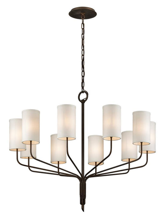 Troy Juniper 10 Light Chandelier Model: F6179