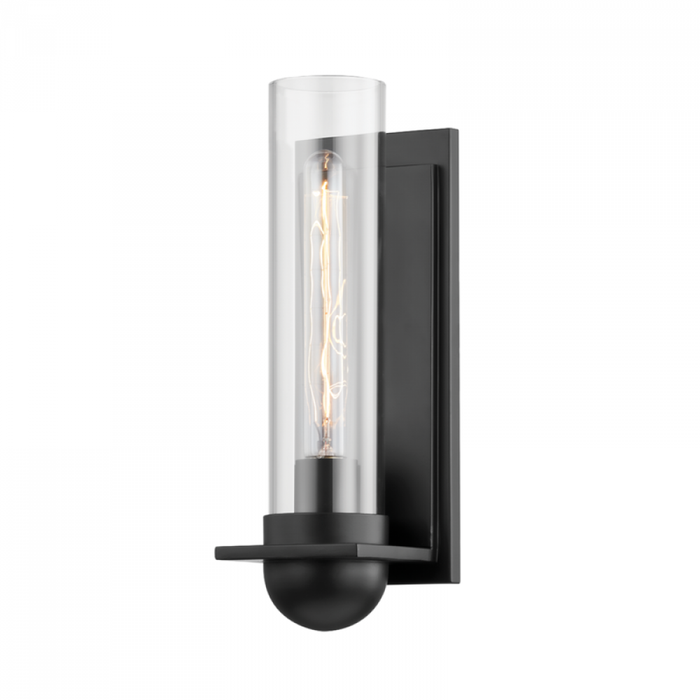 Troy Kai 1 Light Wall Sconce Model: B7791-SBK