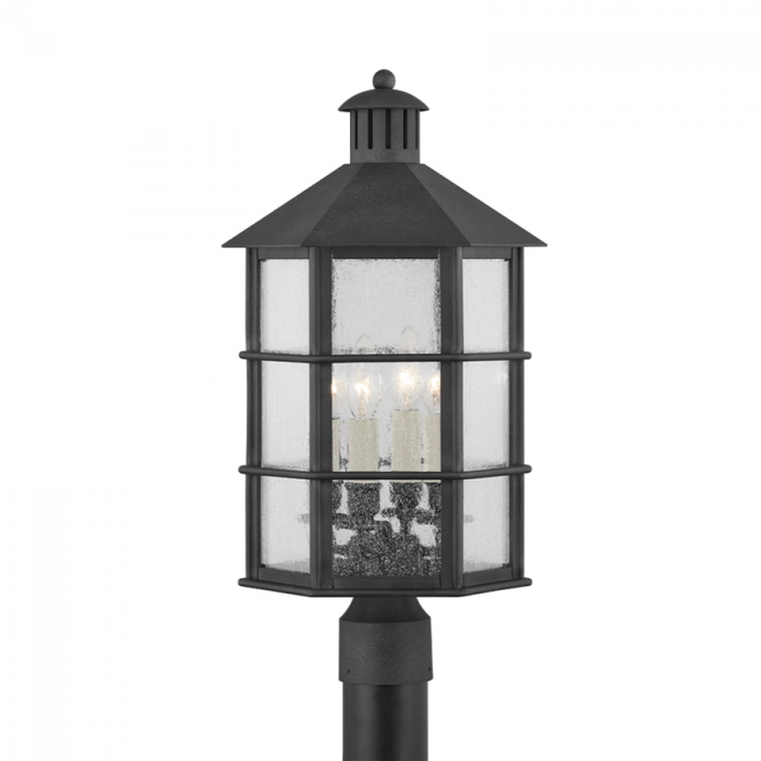 Troy Lake County 4 Light Exterior Post Model: P2522-FRN