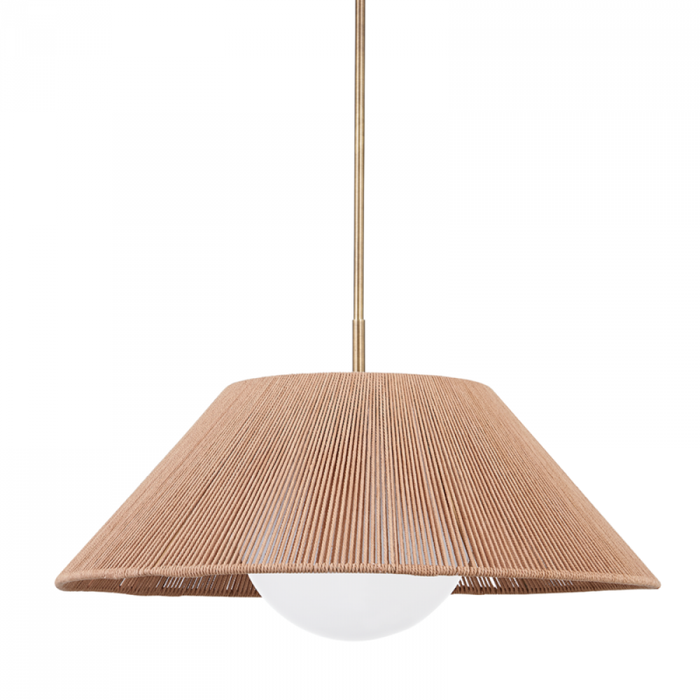 Troy Lisbon 1 Light Large Pendant Model: F3329-PBR