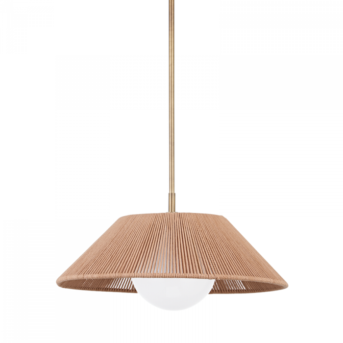 Troy Lisbon 1 Light Small Pendant Model: F3321-PBR