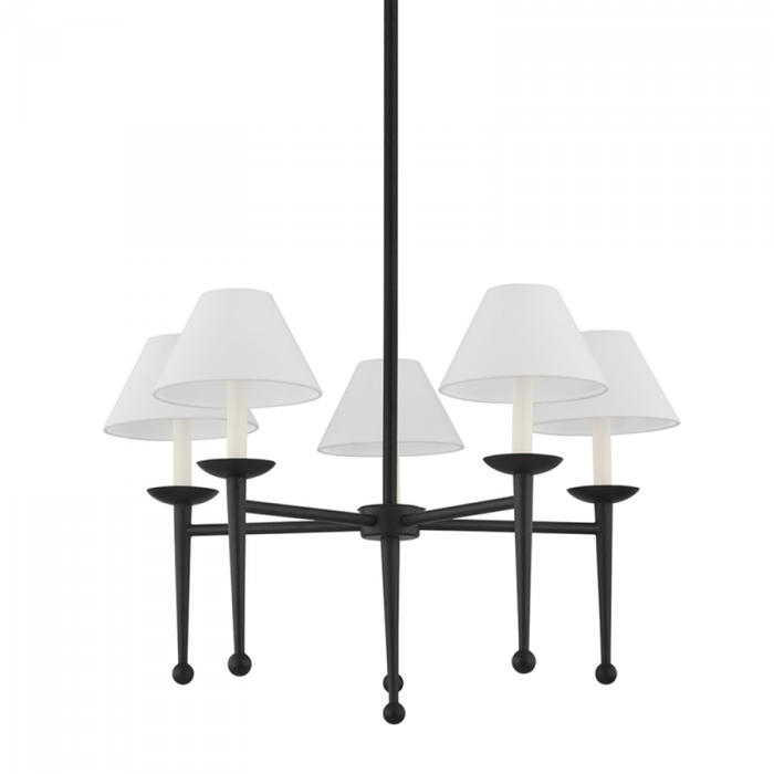 Troy London 5 Light Chandelier Model: F1205-FOR