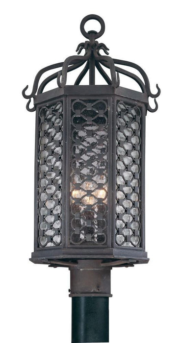 Troy Los Olivos 3 Light Post Lantern Medium Model: P2375OI