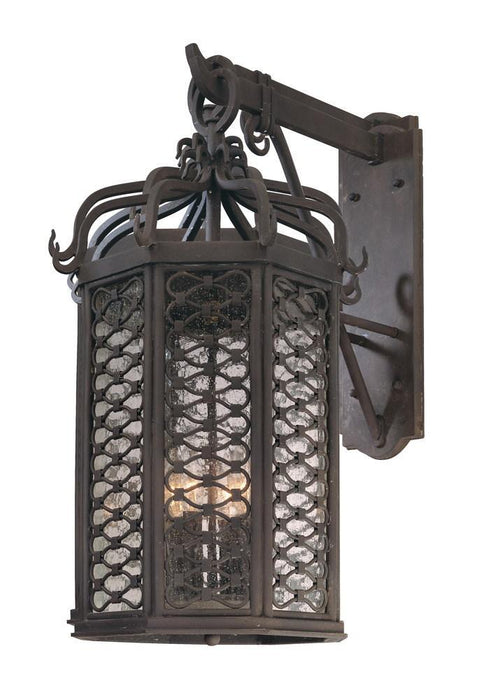 Troy Los Olivos 4 Light Wall Lantern Large Model: B2374OI