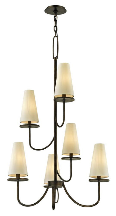 Troy Marcel 6 Light Chandelier Model: F6297