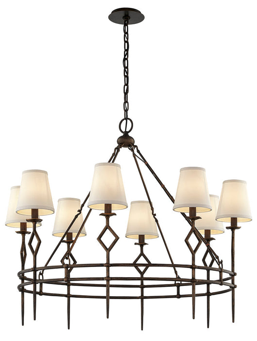 Troy Maurice 8 Light Chandelier Model: F6628