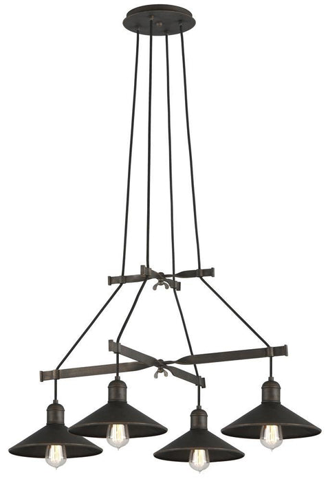 Troy Mccoy 4 Light Chandelier Medium Model: F5427