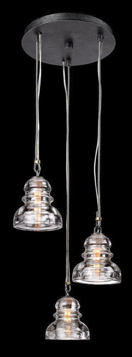 Troy Menlo Park 3 Light Pendant Mini Model: F3133