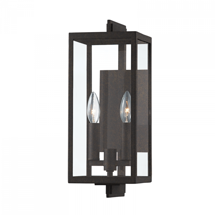 Troy Nico 2 Light Exterior Wall Sconce Model: B5512-FRN