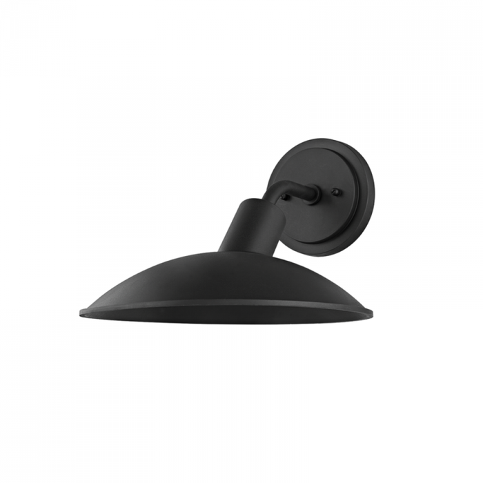 Troy Otis 1 Light Small Exterior Wall Sconce Model: B8812-TBK