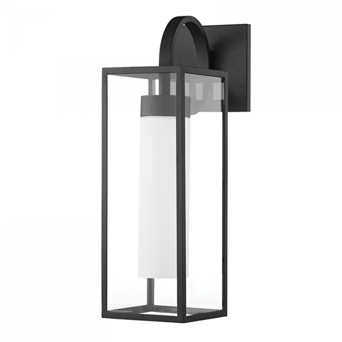 Troy Pax 1 Light Large Exterior Wall Sconce Model: B6913-TBK