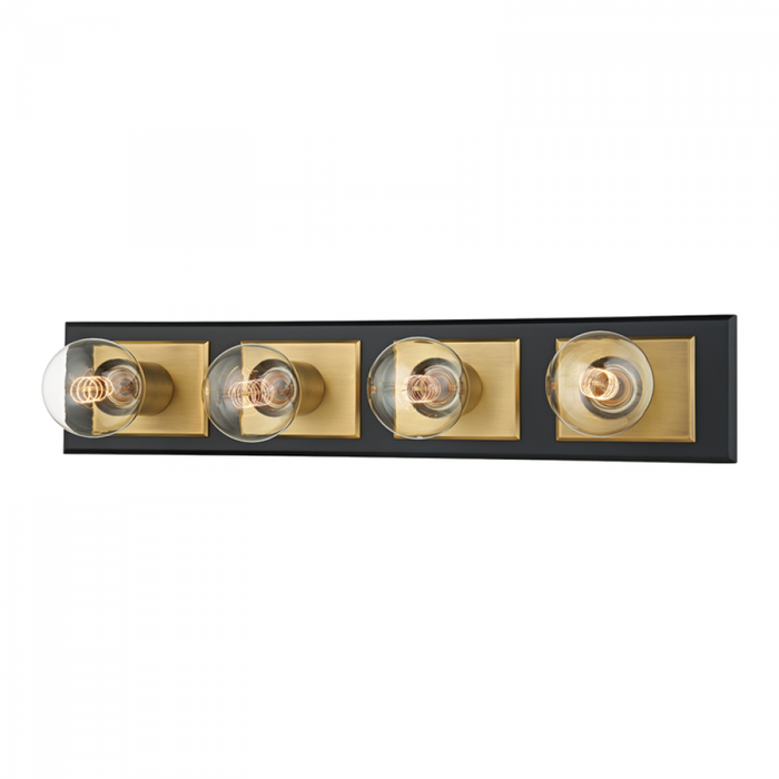 Troy Runyan 4 Light Bath Bracket Model: B3544-PBR/SBK