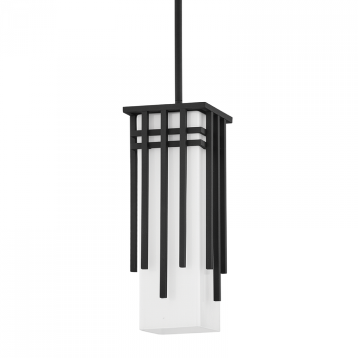 Troy San Mateo 1 Light Exterior Pendant Model: F5421-TBK