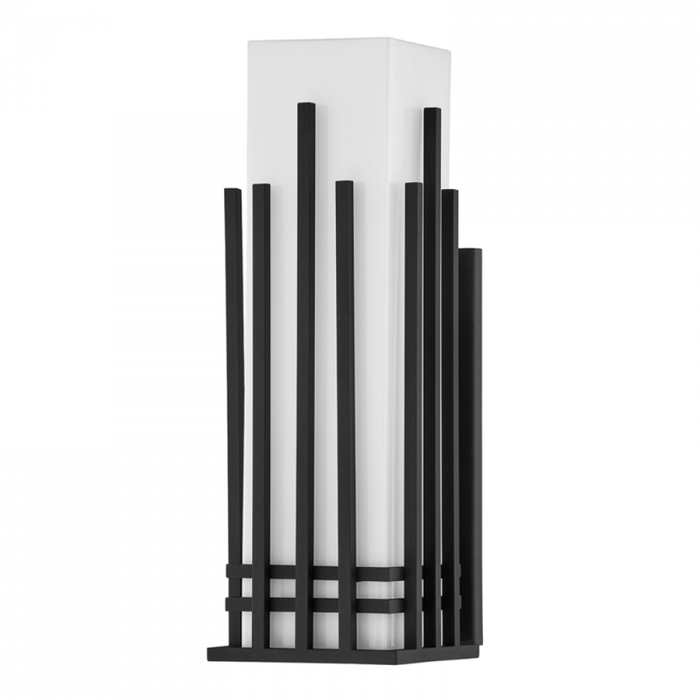 Troy San Mateo 3 Light Large Exterior Wall Sconce Model: B5413-TBK