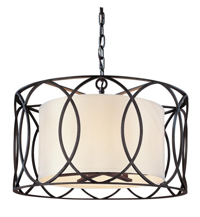 Troy Sausalito 5 Light Pendant Dining Model: F1285DB