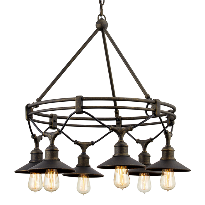 Troy Shelton 6 Light Chandelier Model: F7596