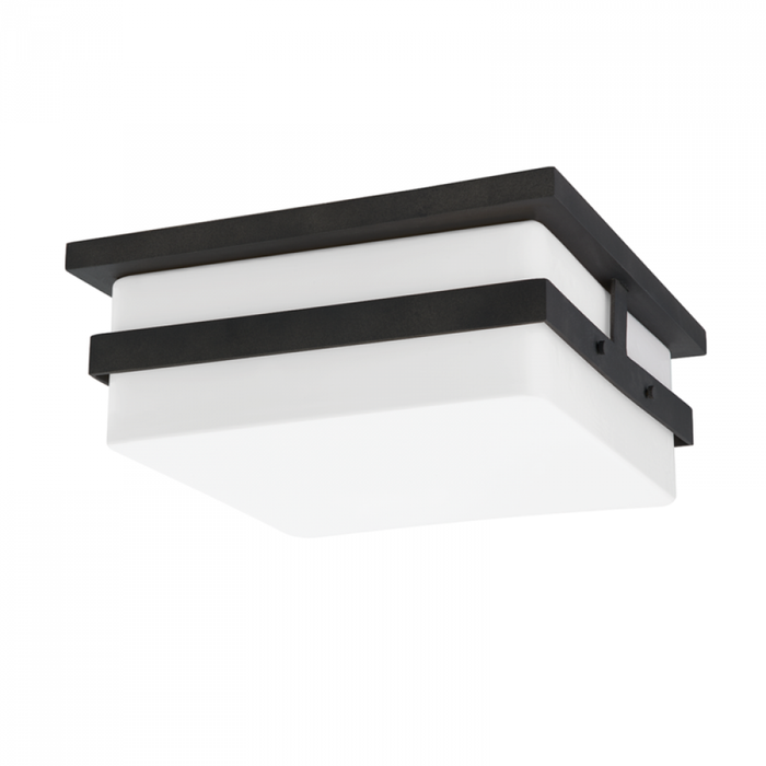 Troy Sutter County 2 Light Exterior Flush Mount Model: C4812-FRN