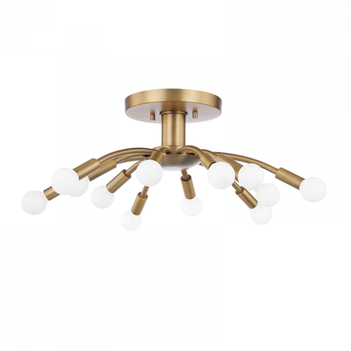 Troy Tristan 12 Light Flush Mount Model: C2812-PBR