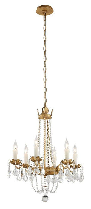 Troy Viola 6 Light Chandelier Small Model: F5365