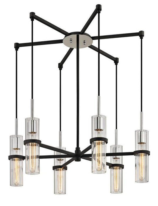 Troy Xavier 6 Light Pendant Model: F6196