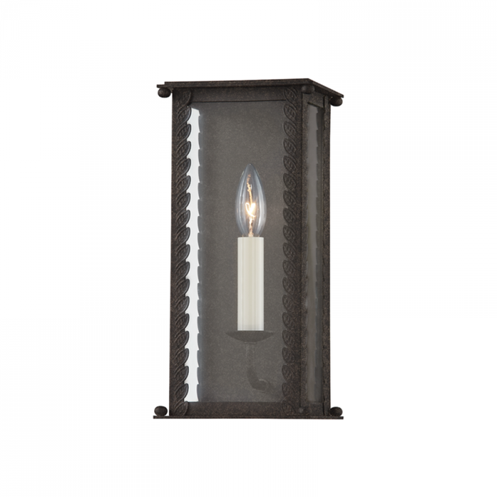 Troy Zuma 1 Light Small Exterior Wall Sconce Model: B6711-VER