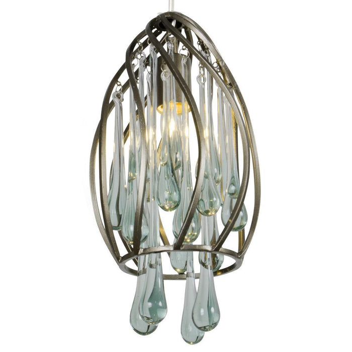 Varaluz Area 51 1 Light Mini Pendant  New Bronze Model: 151M01NB