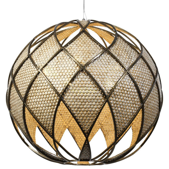 Varaluz Argyle 6 Light Ball Pendant  New Bronz Model: 203P06