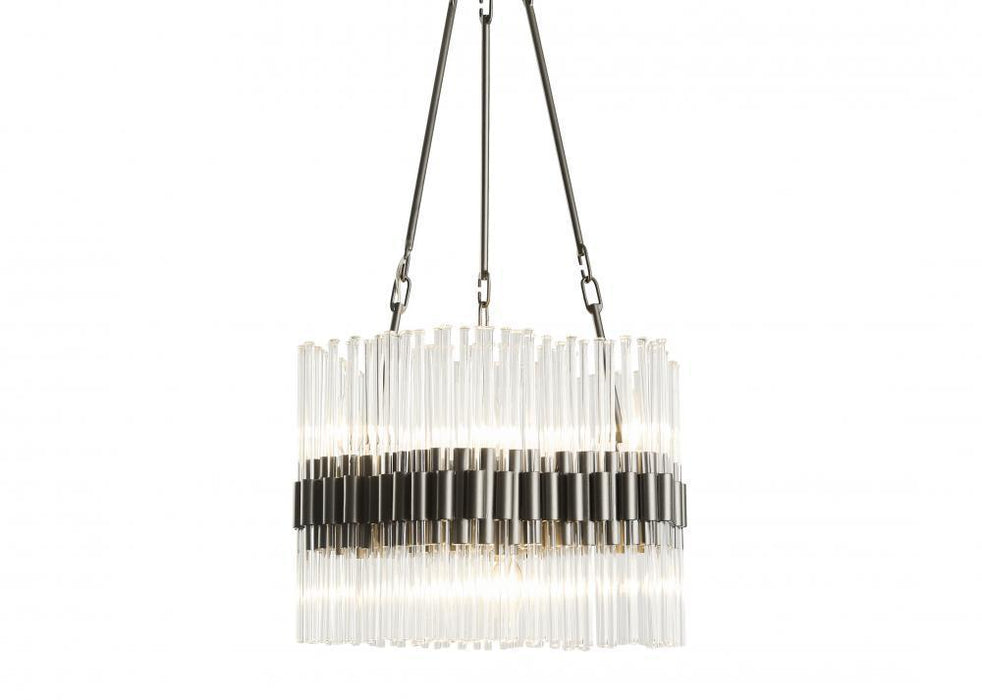 Varaluz Astrid 6 Light Chandelier  New Bronze Model: 326C06NB